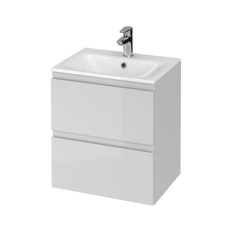 SET B346 MODUO-IN 50 GREY DSM (CABINET + WASHBASIN) S801-311-DSM